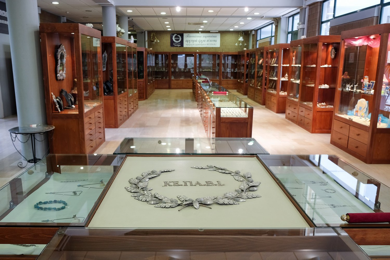 Interactive hall of the History of the Art of Silversmithing-KE.PA.V.I.